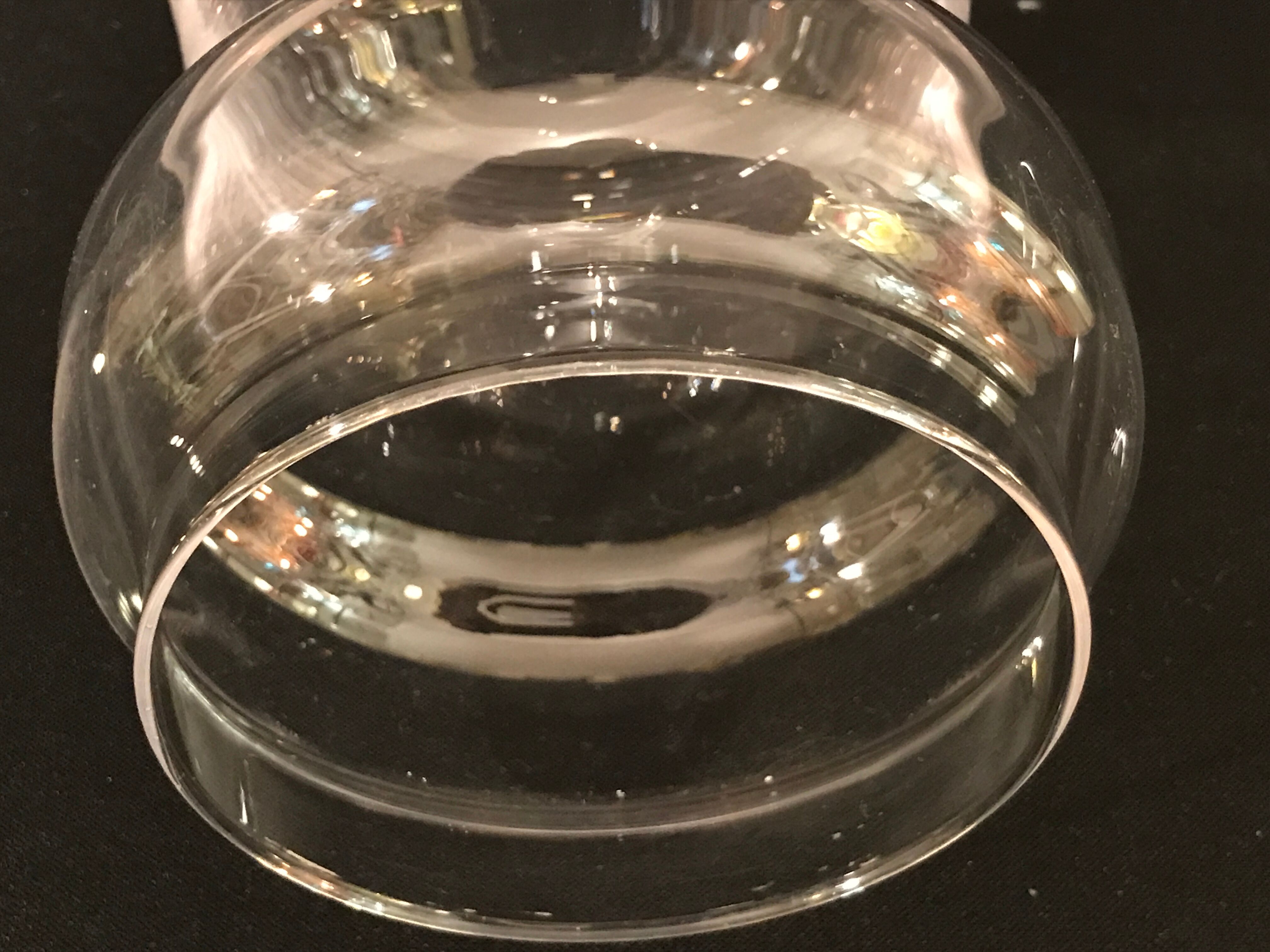 26 cm cut terrarium for plants or vintage candy jar vase pot