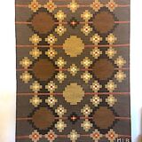 Swedish wool rug 70s-80s