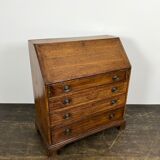 English oak writing desk