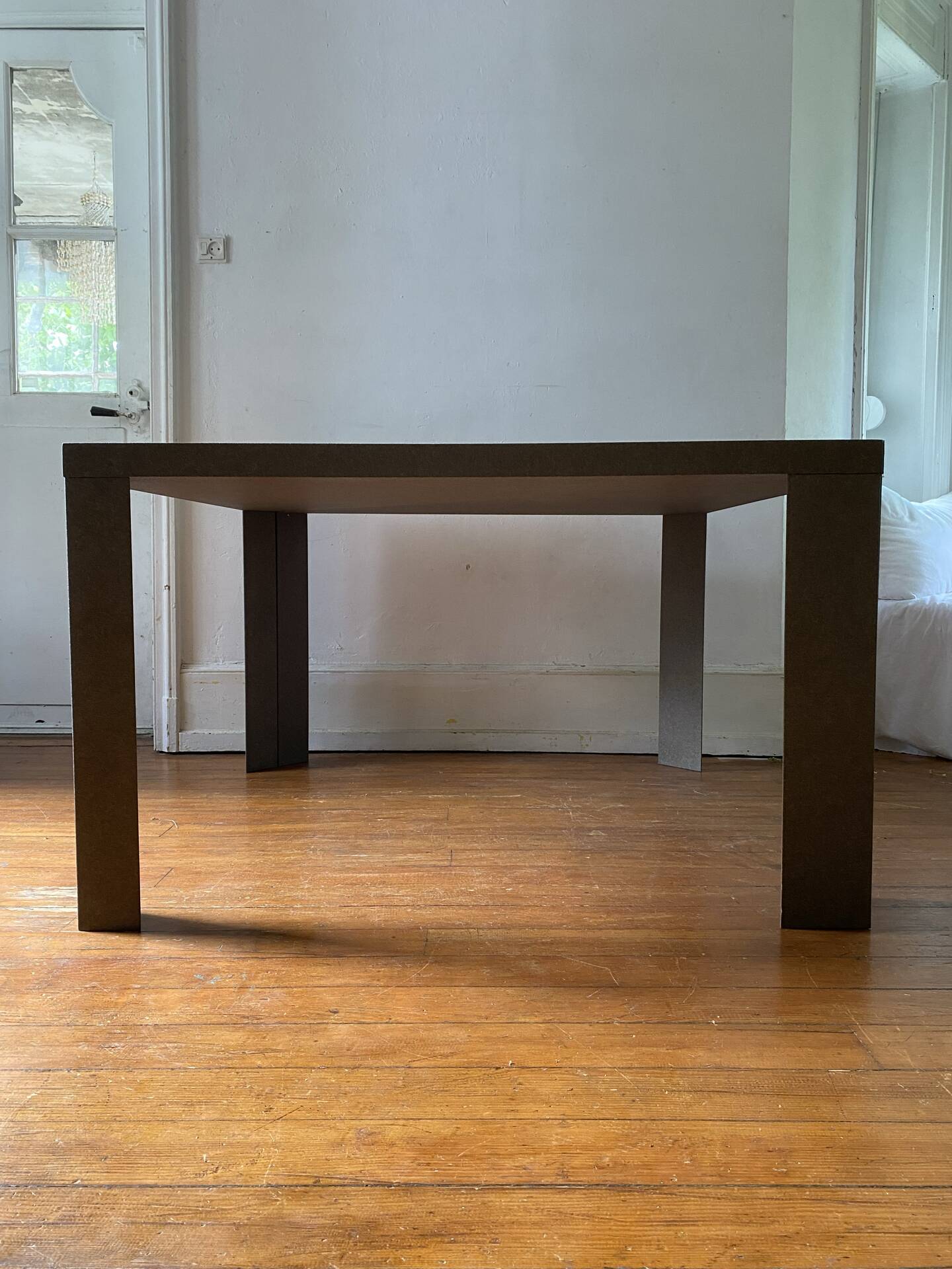 Deux tables Cassina Tangram par Massimo Morozzi vintage design Italie