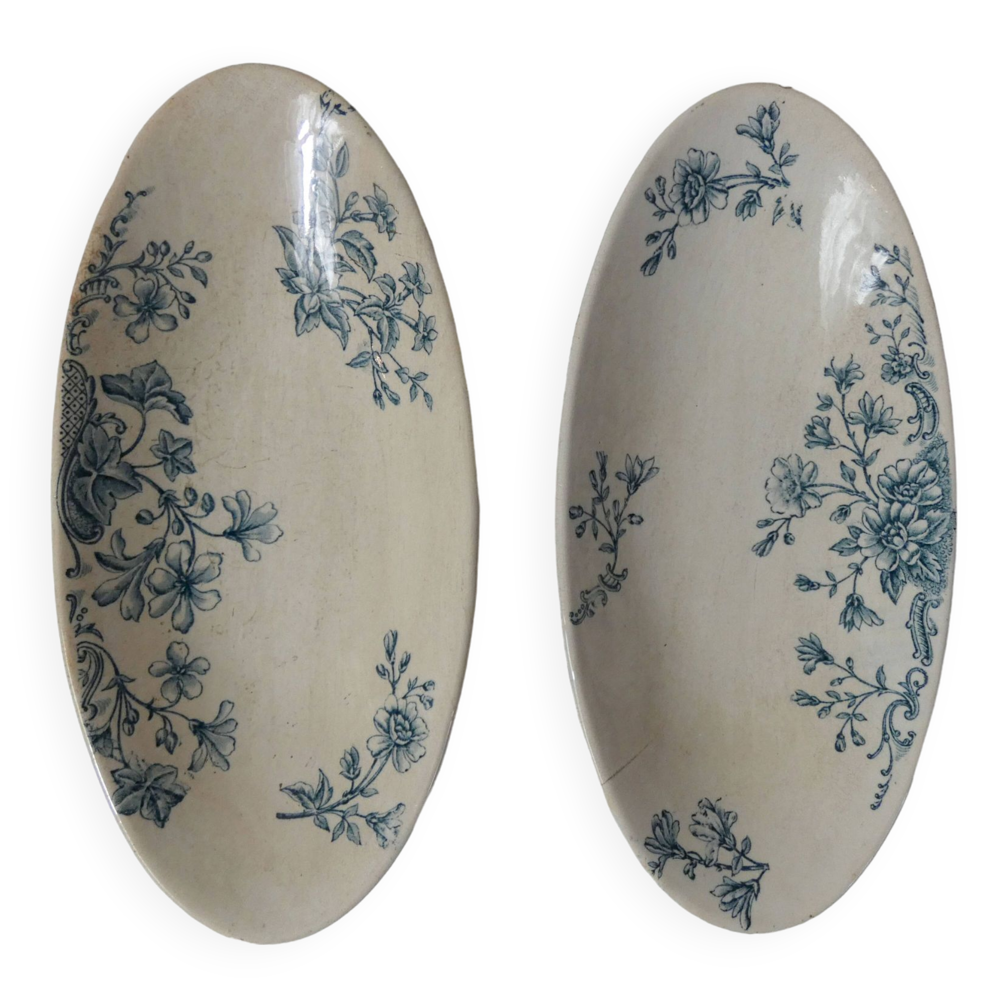 2 flower bowls althaea