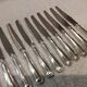 11 dessert knives with 800 silver handles, Swiss goldsmith Jezler net