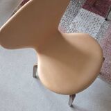 Arne Jacobsen Rosewood Drop leave Table with chairs Fritz Hansen