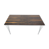 Table à manger rectangulaire des années 1980 par Piet Hein, Bruno Mathsson et Arne Jacobsen pour Friz Hansen, Rest