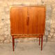 Scandinavian vintage teak bar model "Bacchus" by Torbjörn Afdal for Mellemstrands Møbelfabrik, 1960s