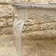 Table basse patine Shabby chic style Louis XV