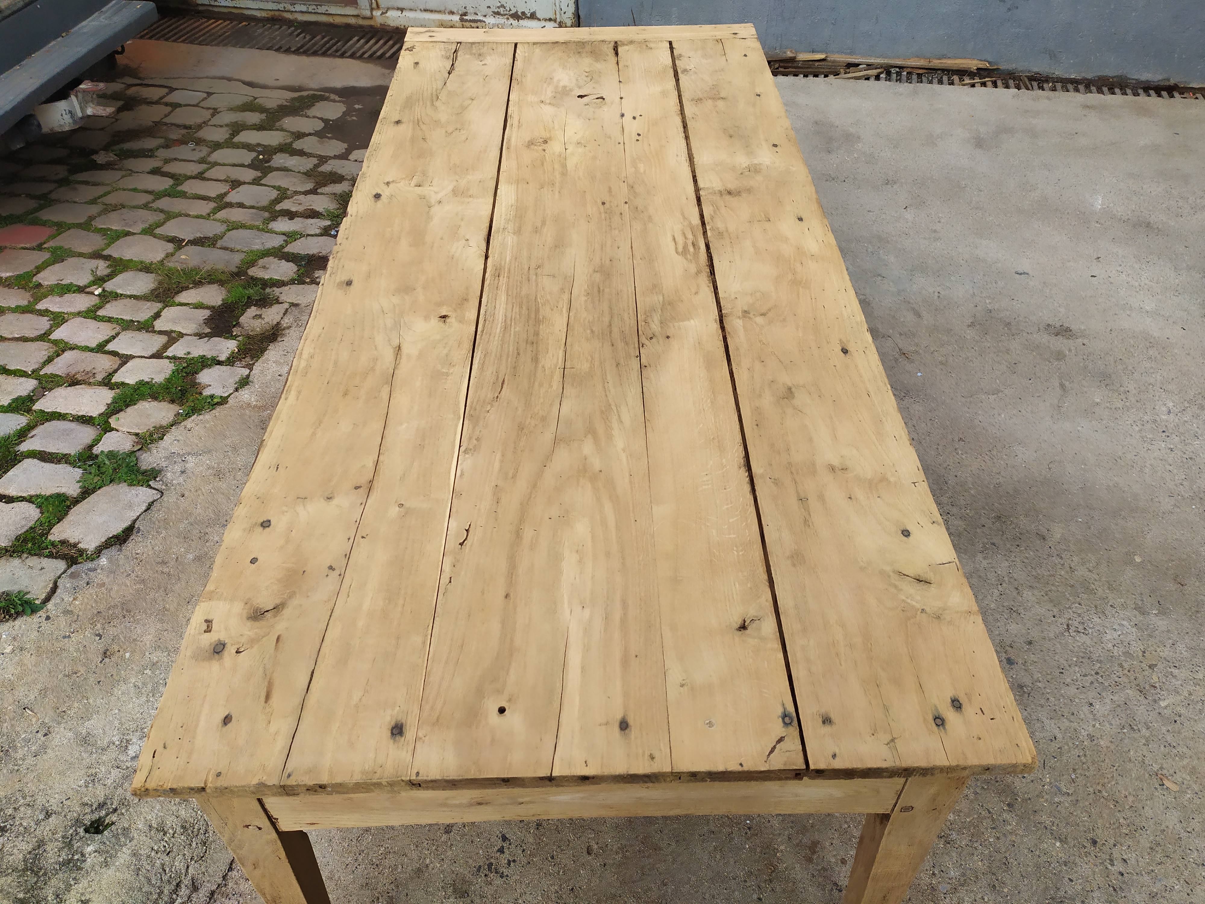 Table de ferme rallonge