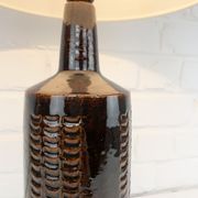 Ceramic table lamp, Per Linnemann-Schmidt for Palshus, Denmark, 1960
