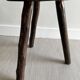 Tabouret tripode bois