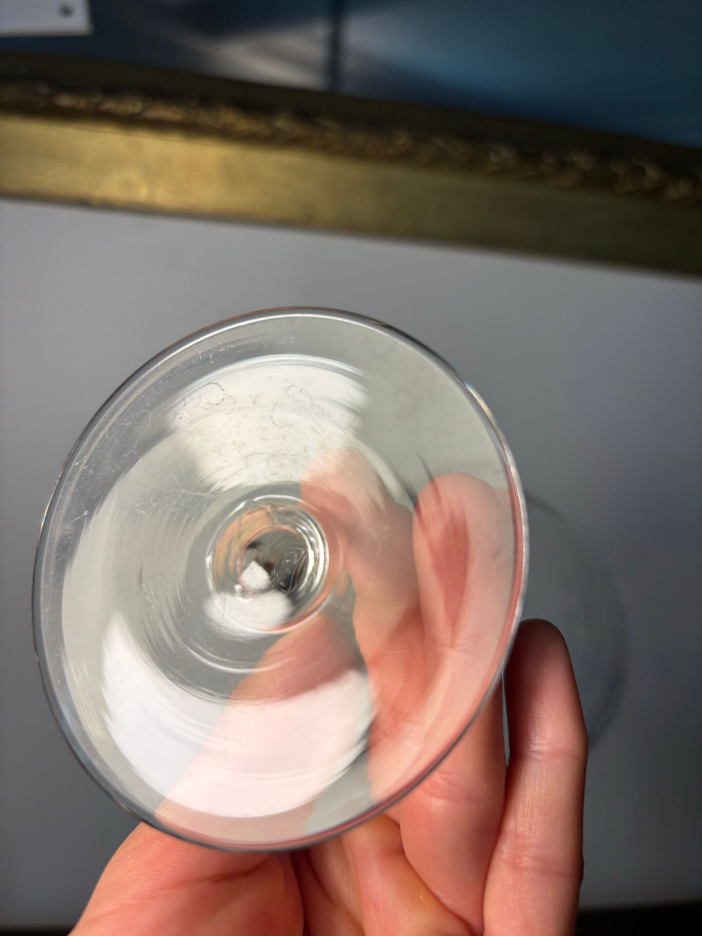 Water glass Baccarat Pompadour model before 1936