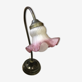 Lamp tulip glass paste