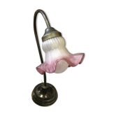 Lampe tulipe pâte de verre