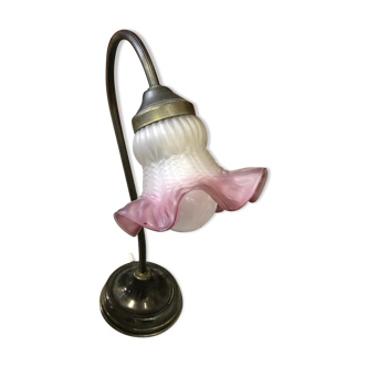 Lamp tulip glass paste