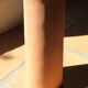Large terracotta wall light