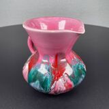 Petit pichet vase Vallauris rose