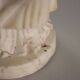 Sculpture of a Roman matron in white marble, Italy, 19th century.