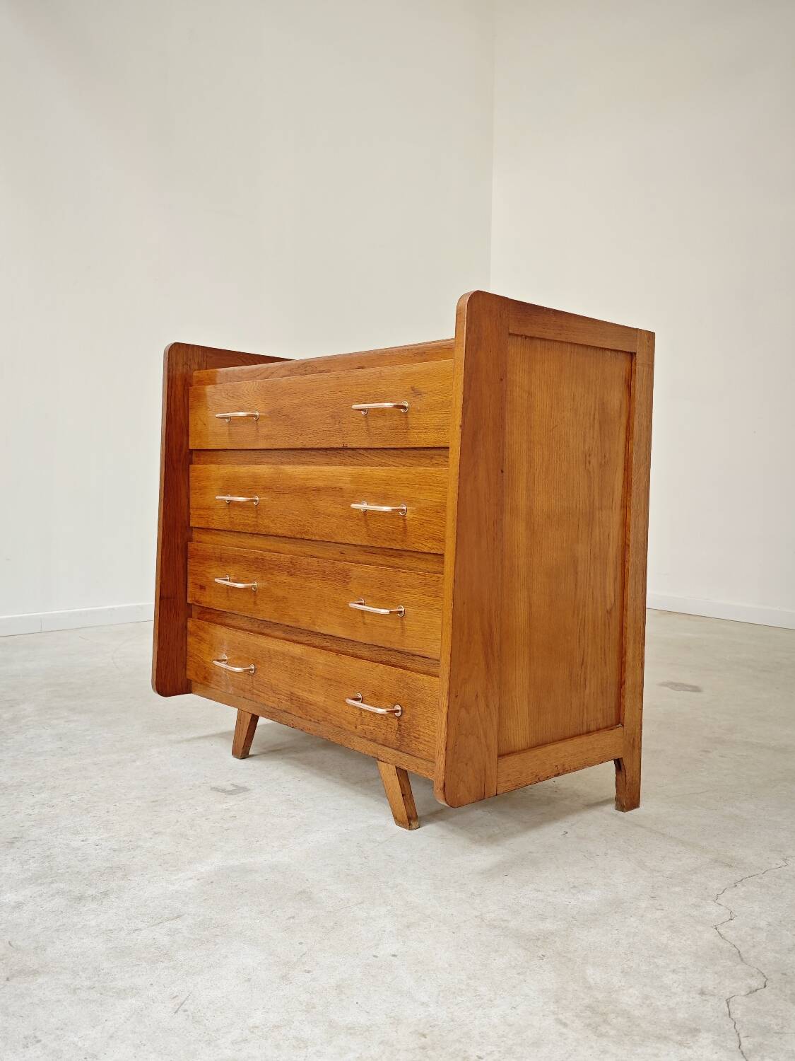 Commode vintage 4 tiroirs 1960