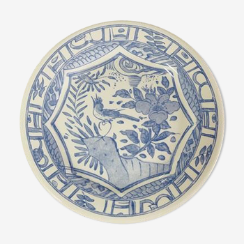 Gien blue bird flat plate