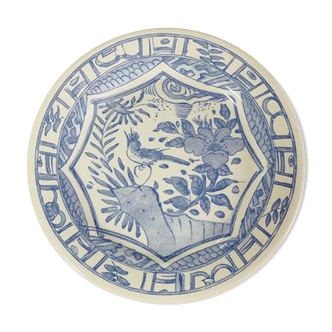 Gien blue bird flat plate