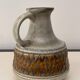Small brutalist vintage ceramic jug vase from the 70s.