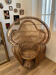 Vintage Emmanuelle armchair in rattan