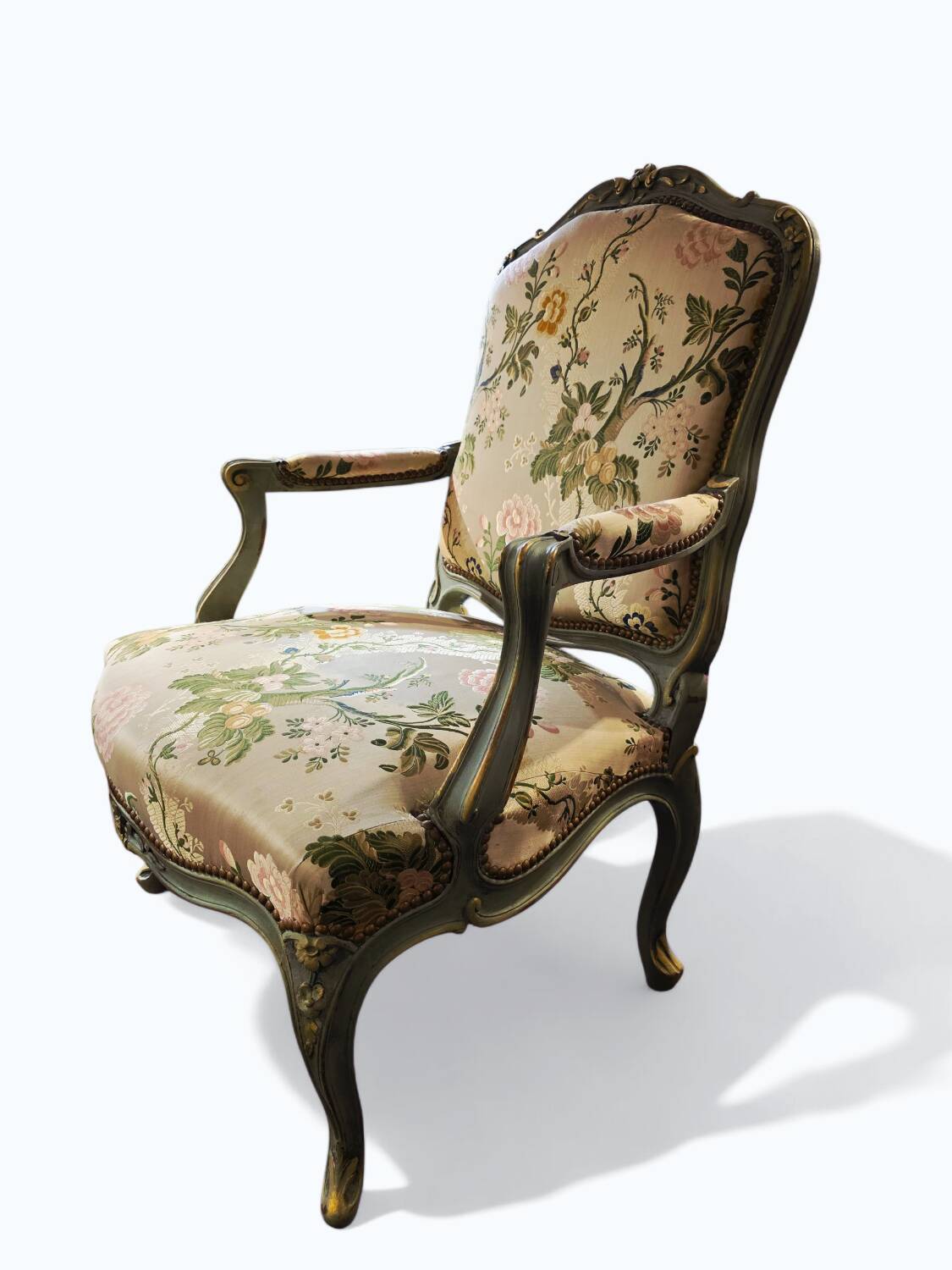 Fauteuil à la reine – Style Louis XV – Restauré et rénové