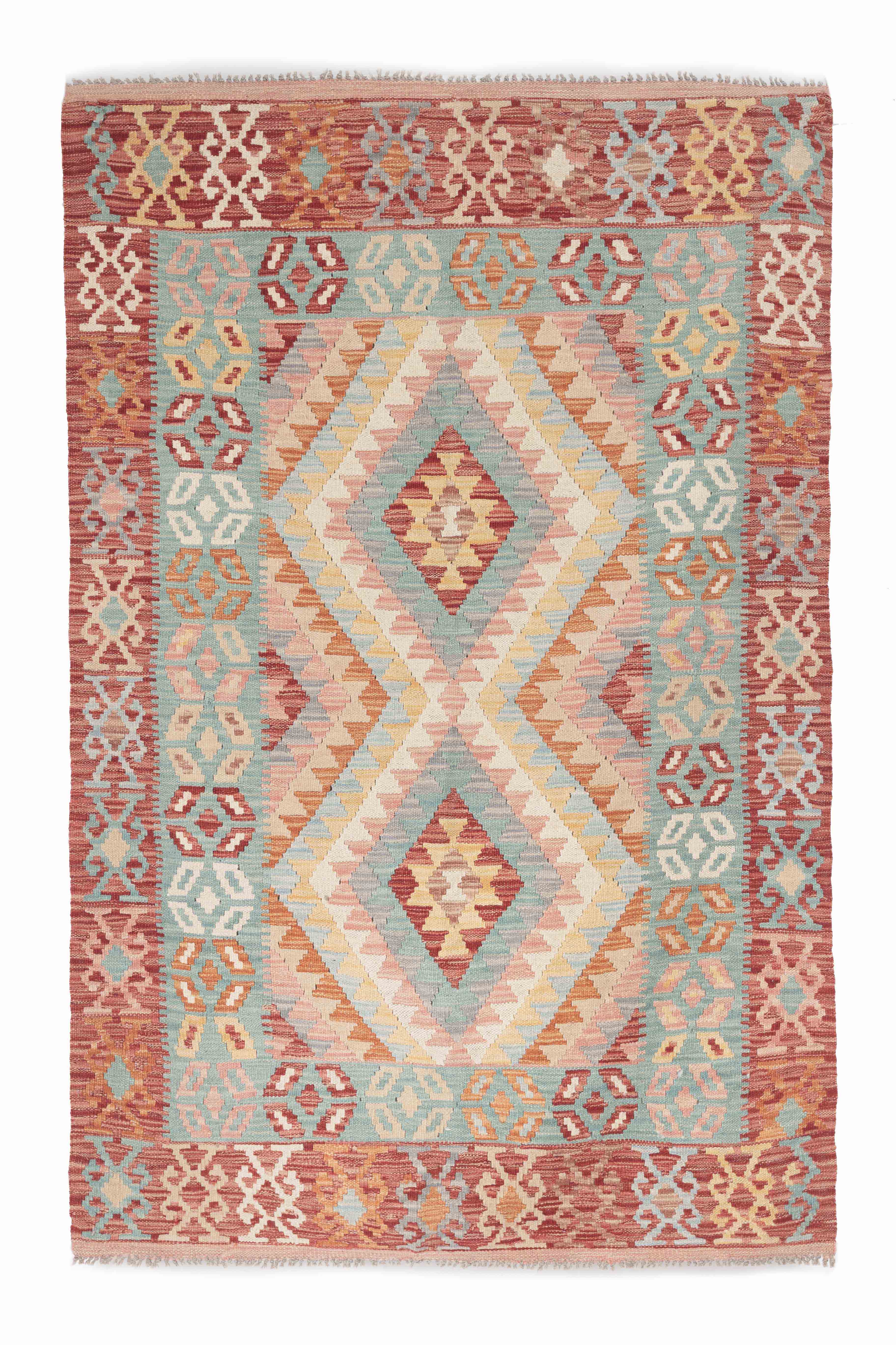 Afghan Pashtun Kilim 188 x 125 cm