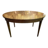 Louis XVI style oval dining table. "André Jules"