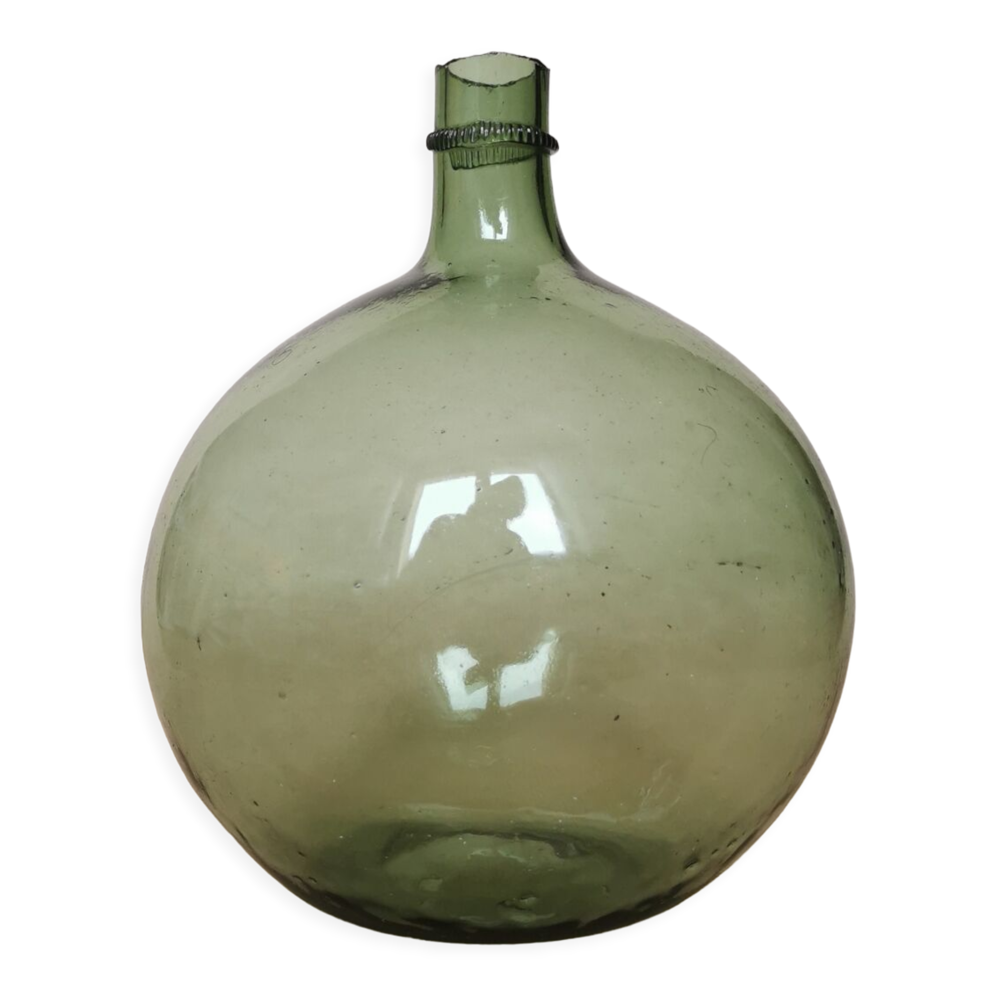 Demijohn blown glass 28 cm