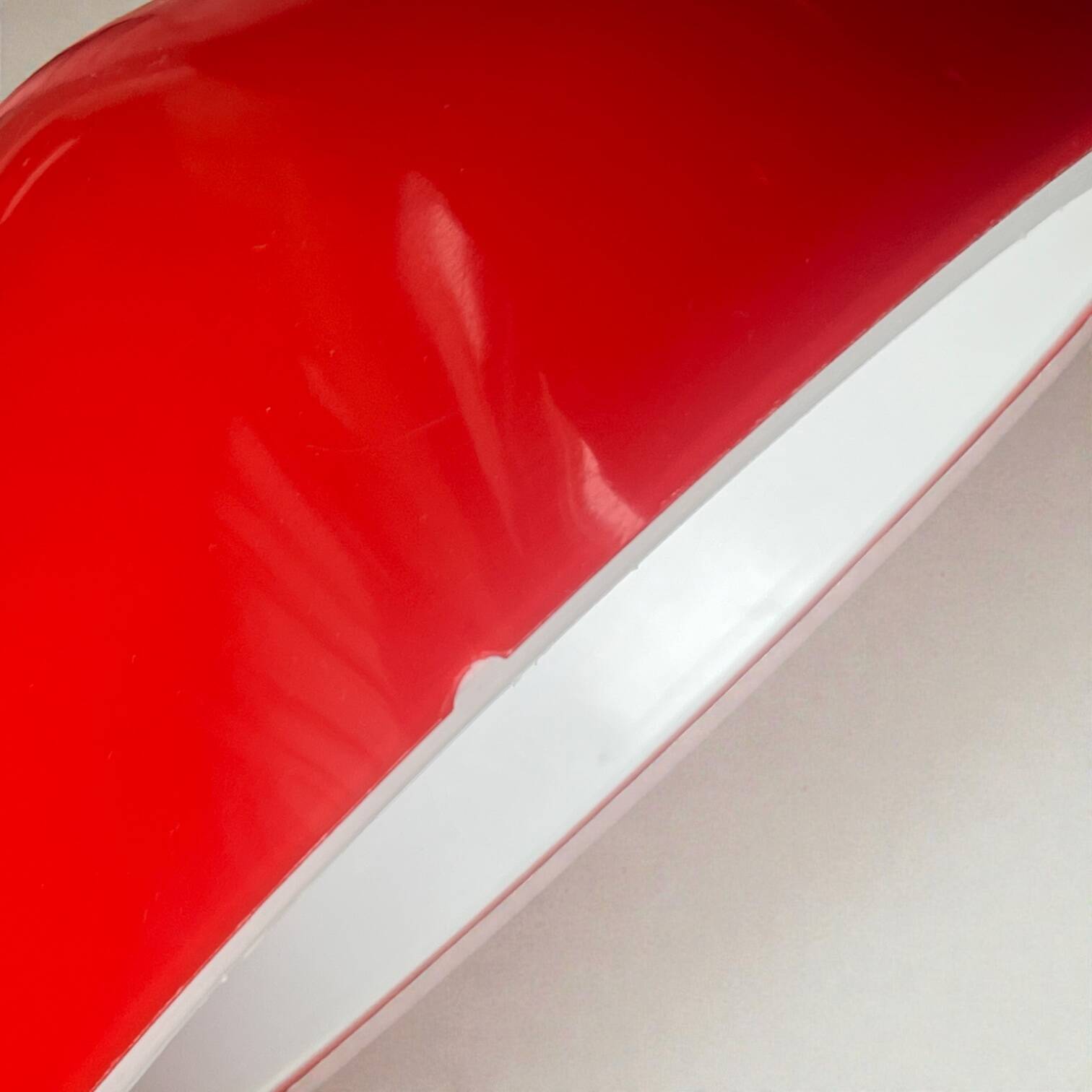 Vintage 70s red tomato plastic ice bucket