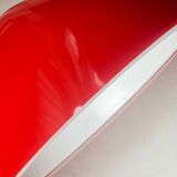 Vintage 70s red tomato plastic ice bucket