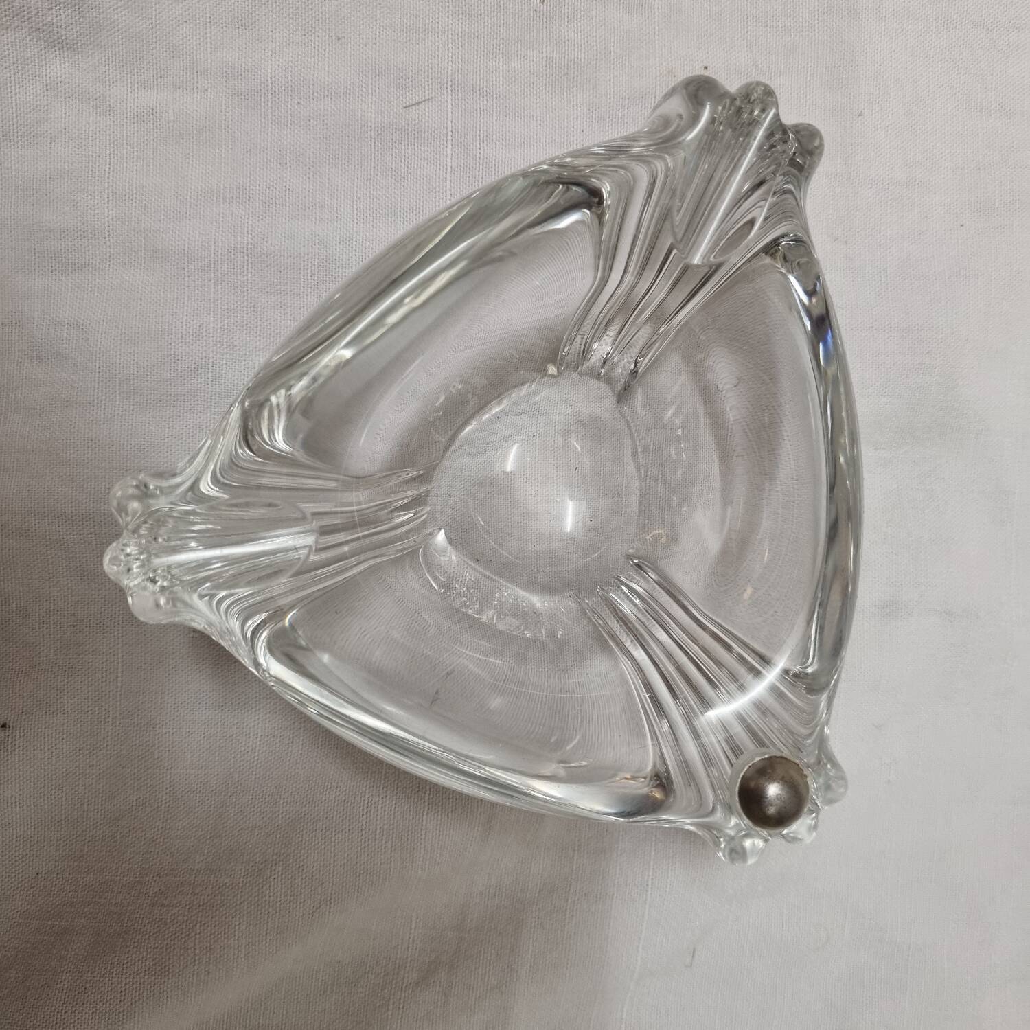Daum France Crystal Ashtray