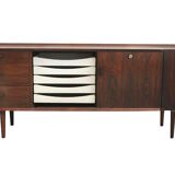 Executive desk in rosewood by Arne Vodder for Sibast Møbler
