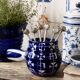 Small ceramic pan Robert Picault Vallauris signed RP cobalt blue 1960-70