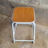 Vintage school industrial stool