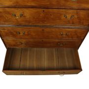 Antique mahogany commode, George III style, 19th century.