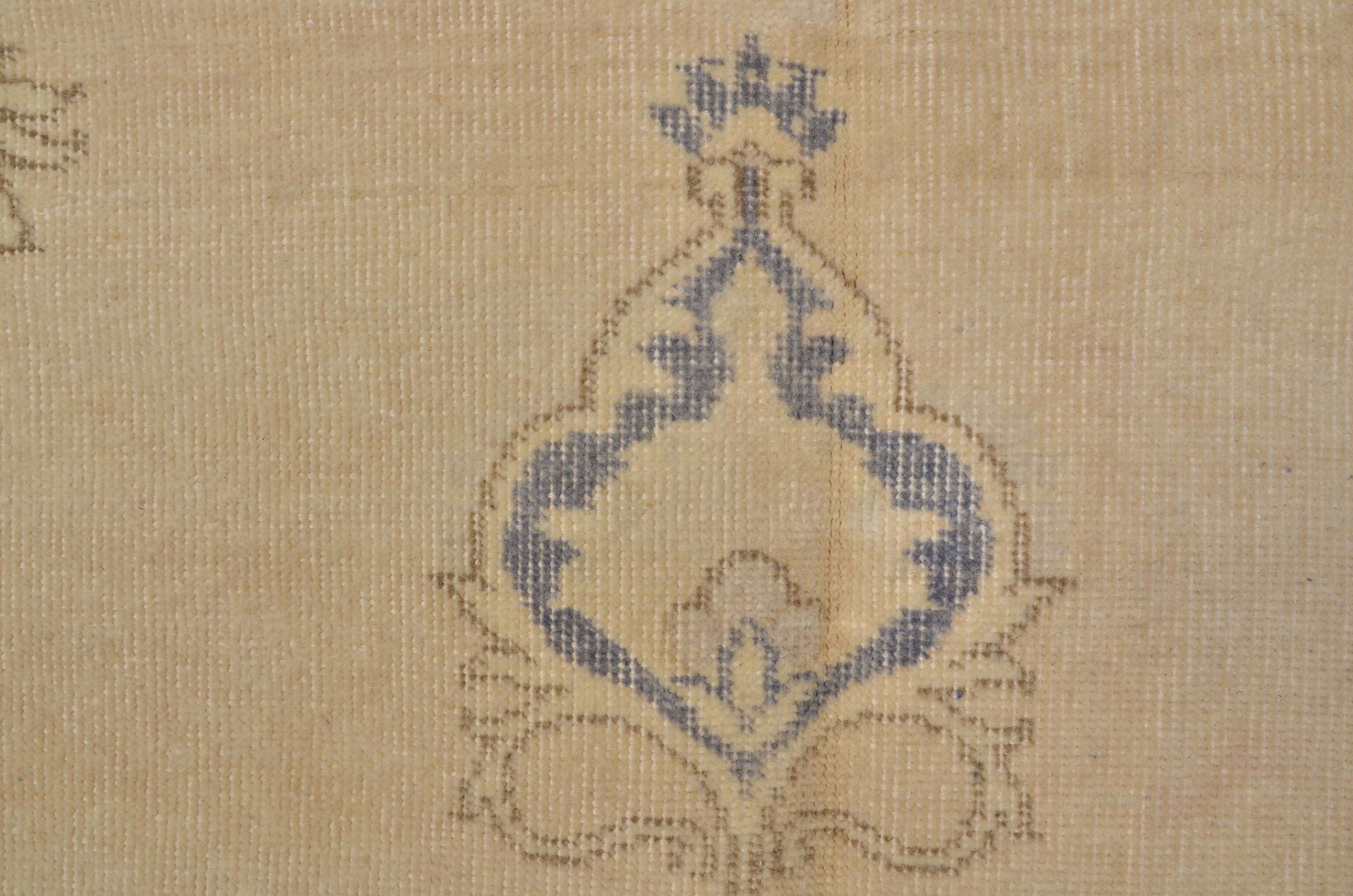 Oushak Vintage Handknotted Rug sku2165