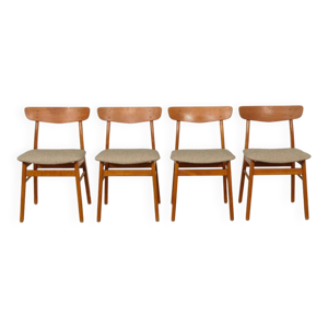 4 chaises de salle à