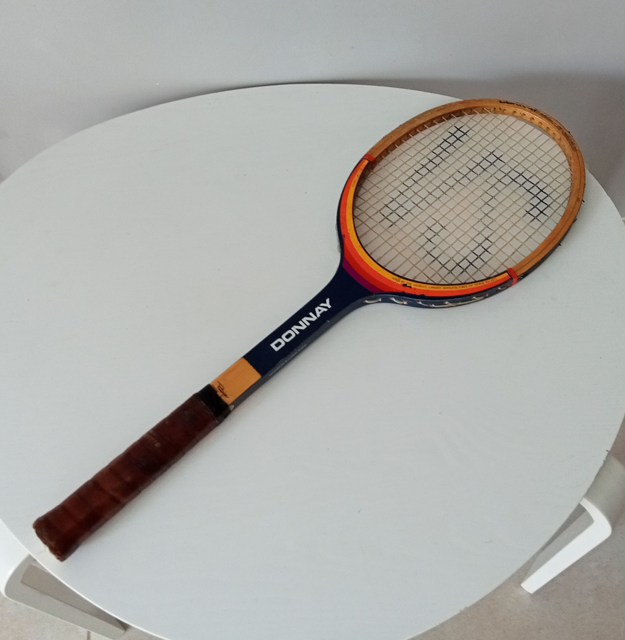 Vintage tennis racket Donnay Monte Carlo 70s
