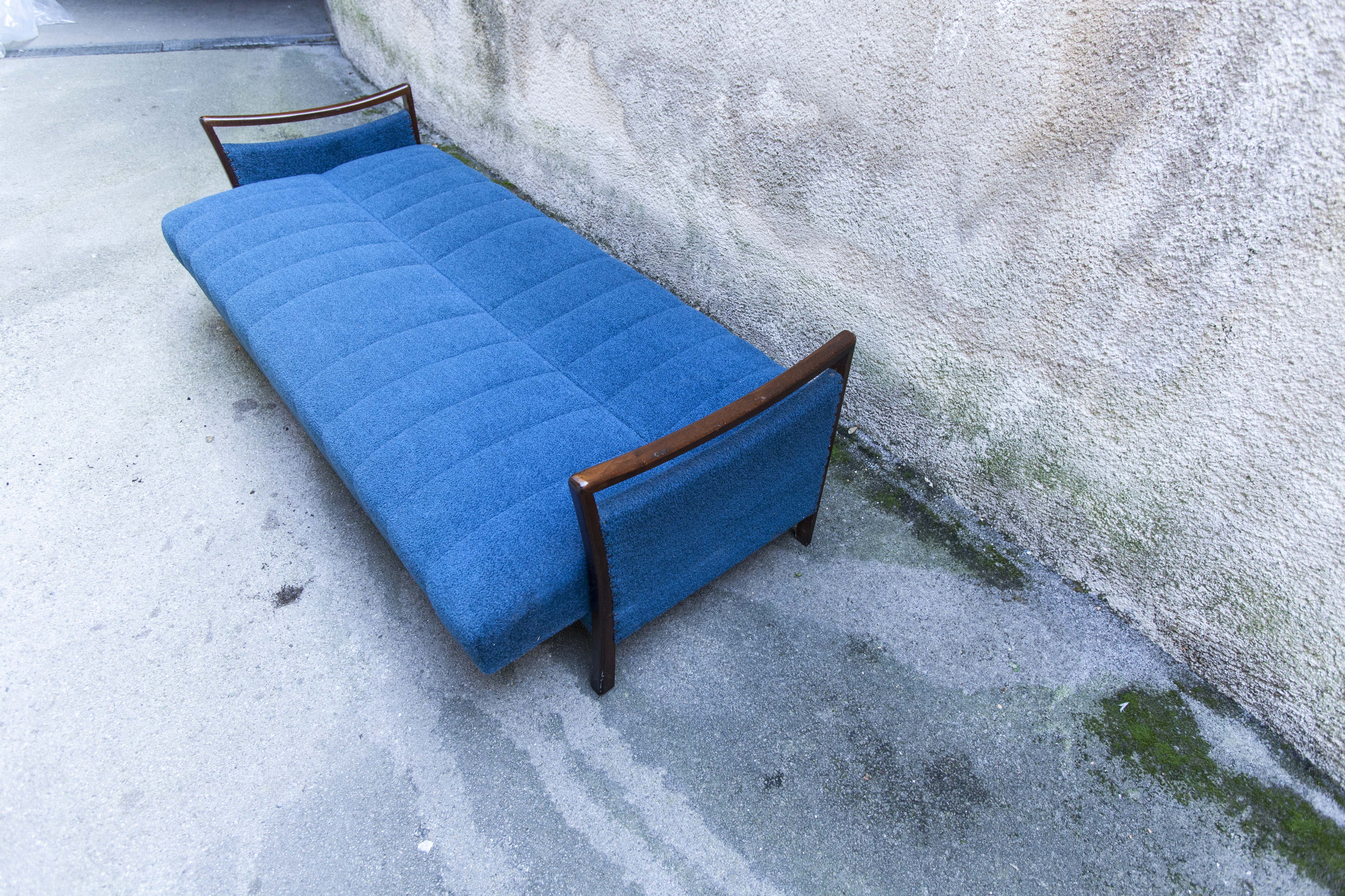 Sofa daybed 3 scandinavian blue