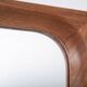 Wall Mirror with Teak Frame, Denmark, 1960s