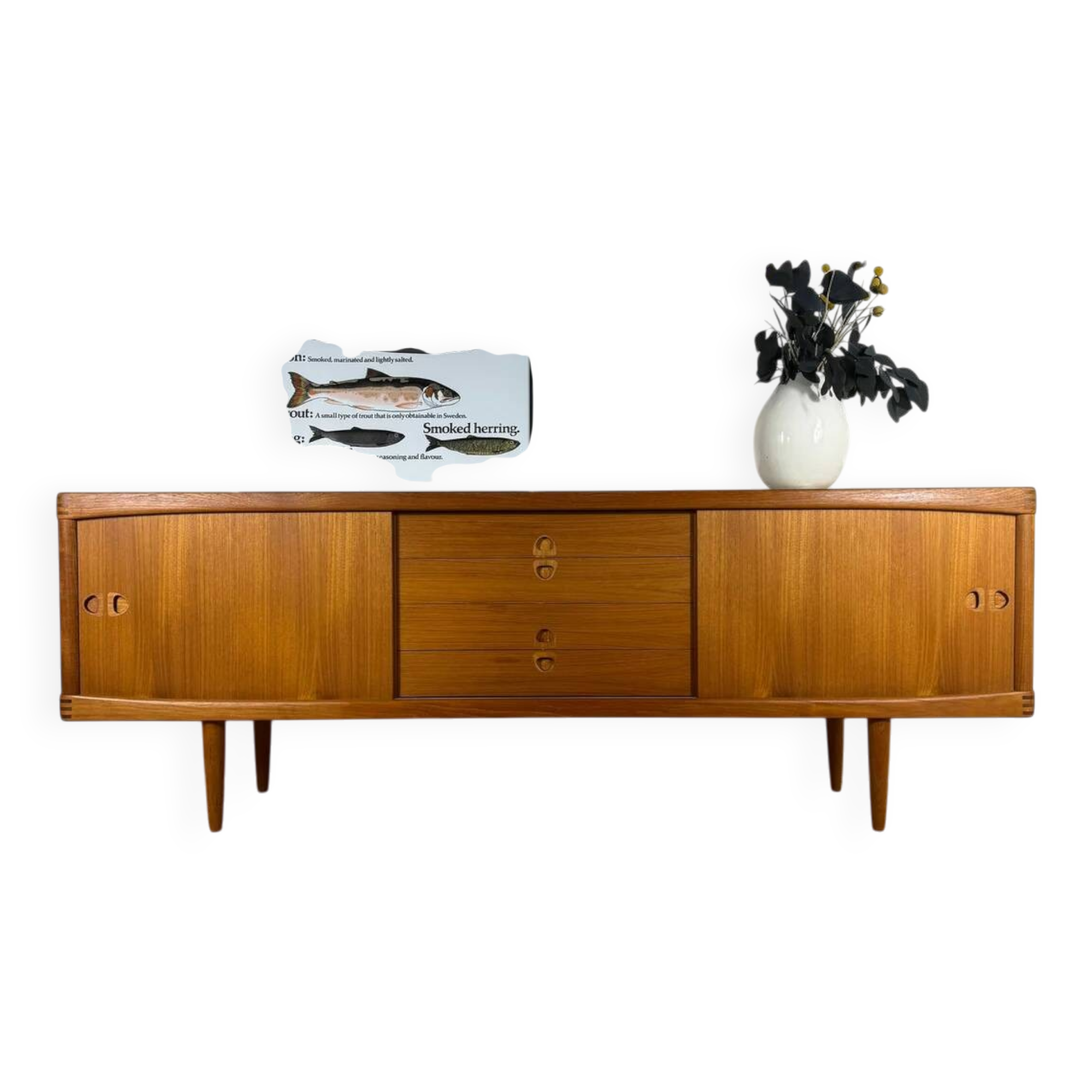 Vintage buffet by H.W. Klein for Bramin in teak – Danish design from the 1960s.