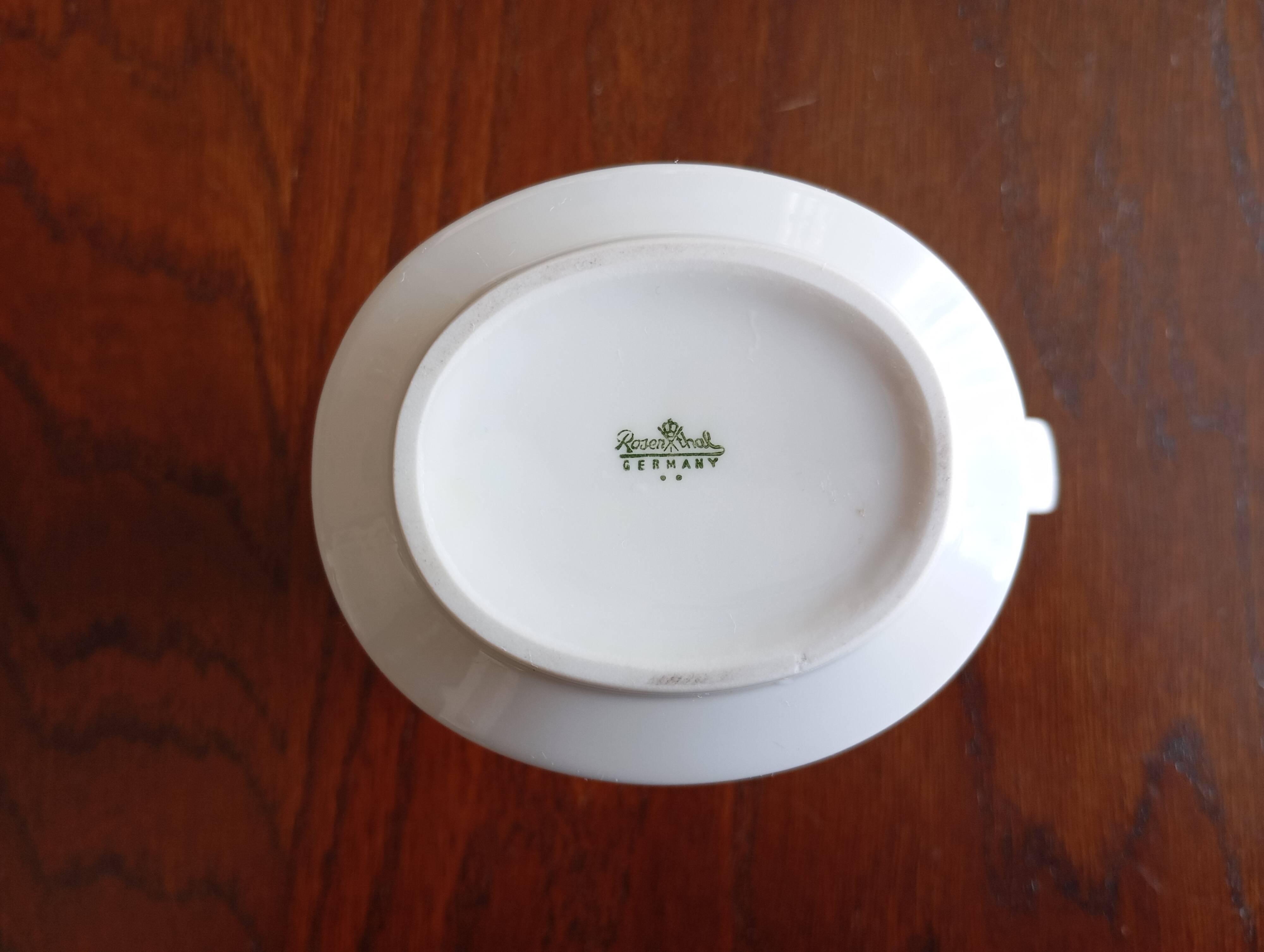 Service 8 cups "Rosette Taïga" Tapio Wirkkala & Ute Schröder for Rosenthal, ca 1970