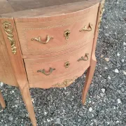 Antique Louis XVI style commode with marble top.