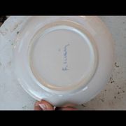 Decorative plate Vallauris 1960s