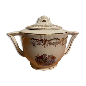 Sugar art nouveau porcelain of the 19th century