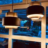 Vintage set Philips aluminium pendant lamps, 1970s/1980s, model LCG 201