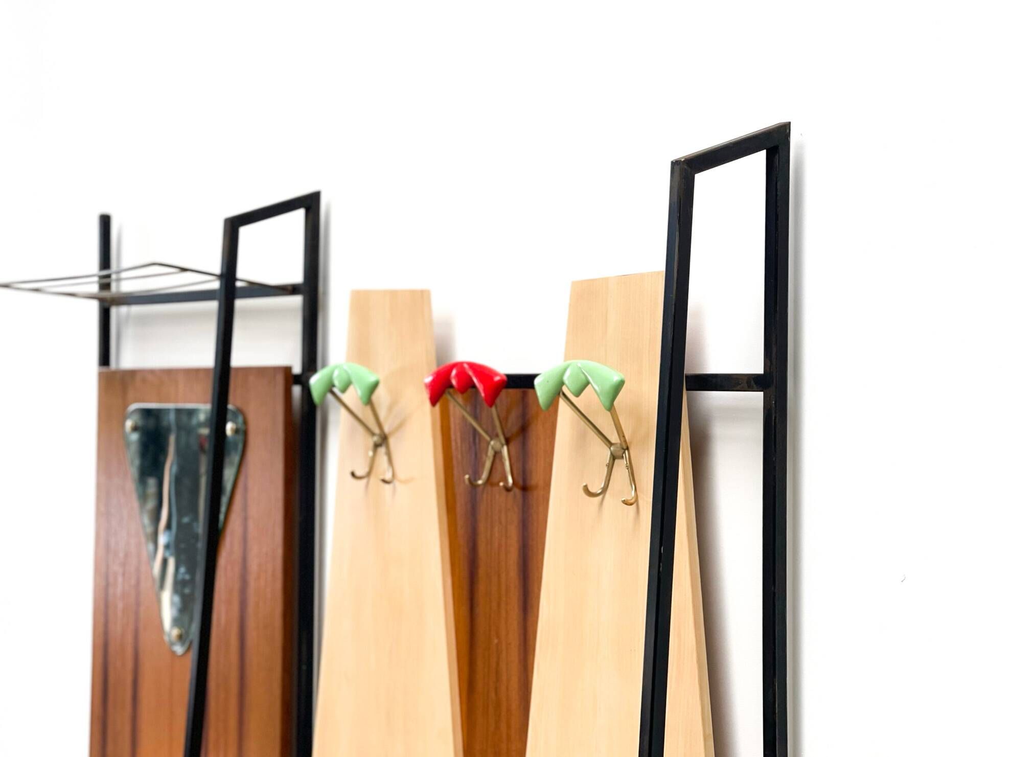 XL veneer Italian coat rack