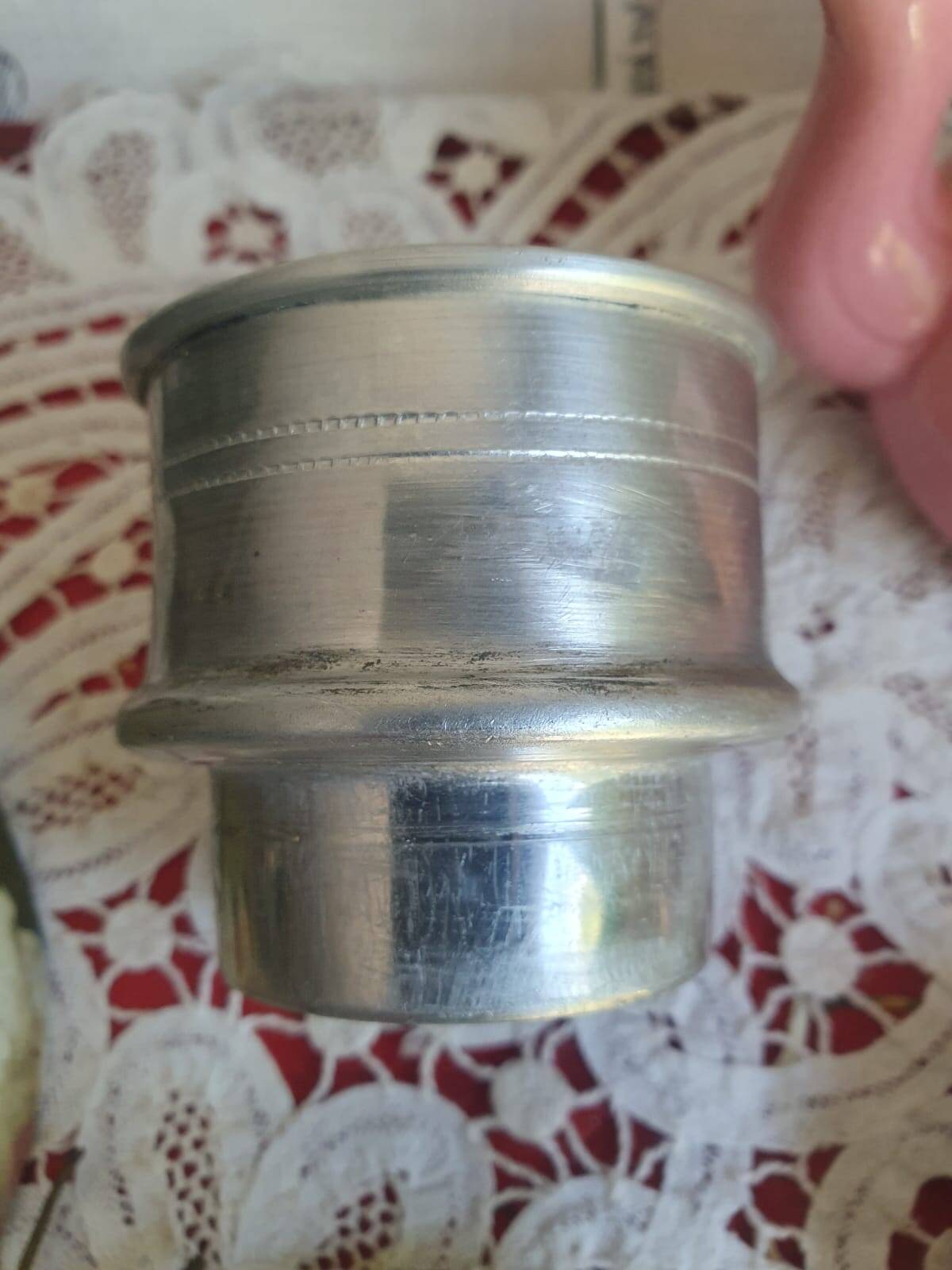 petite cafetière céramique rose