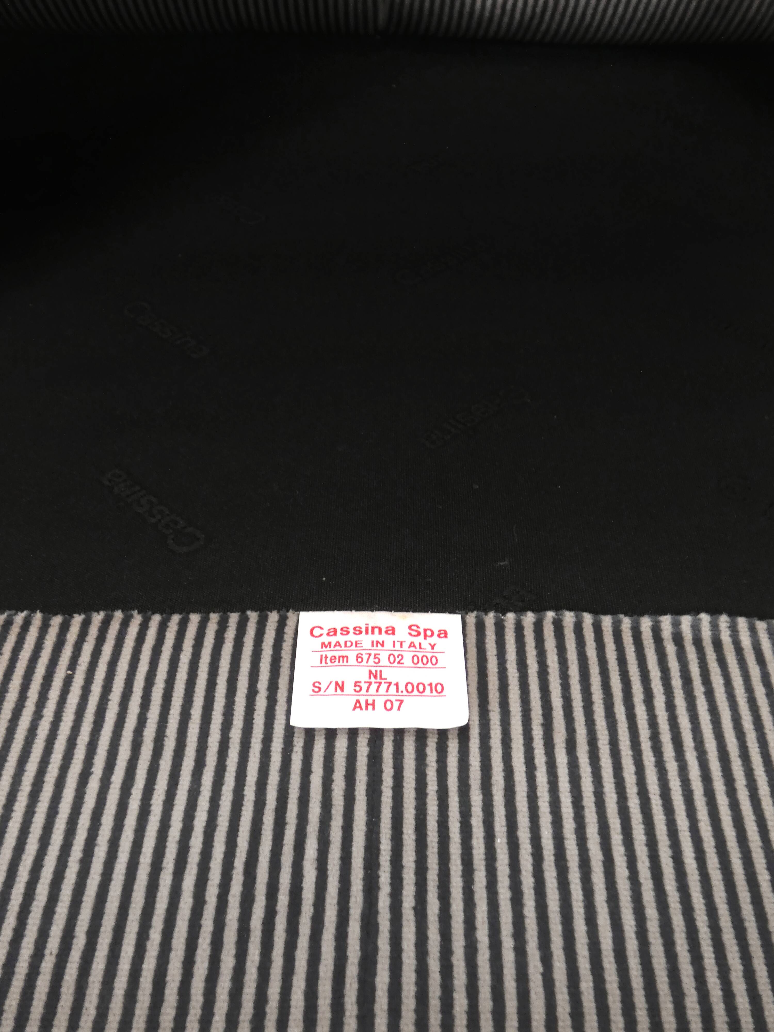 Cassina Maralunga 2 seater - bicolore gray